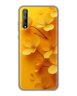 Чехол для Huawei P Smart S / Y8p (2020) с картинкой «Золотые лепестки» Чехол для Huawei P Smart S / Y8p (2020) с картинкой «Золотые лепестки»