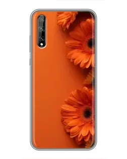 Чехол для Huawei P Smart S / Y8p (2020) с картинкой «Оранжевые герберы» Чехол для Huawei P Smart S / Y8p (2020) с картинкой «Оранжевые герберы»