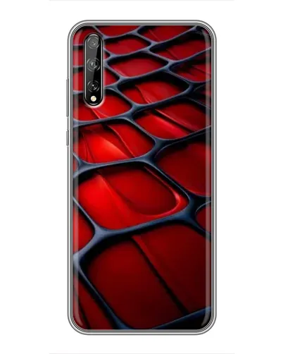 Чехол для Huawei P Smart S / Y8p (2020) с картинкой «Красная глянцевая сетка» Чехол для Huawei P Smart S / Y8p (2020) с картинкой «Красная глянцевая сетка»