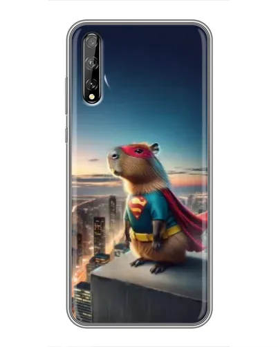 Чехол для Huawei P Smart S / Y8p (2020) с картинкой «Капи-мен супергерой» Чехол для Huawei P Smart S / Y8p (2020) с картинкой «Капи-мен супергерой»