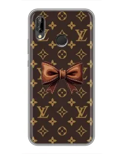 Чехол для Huawei Y9 2019 / Enjoy 9 Plus с картинкой «LV с бантом»