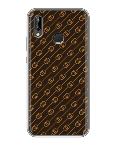 Чехол для Huawei Y9 2019 / Enjoy 9 Plus с картинкой «Gucci — золотые диагонали» Чехол для Huawei Y9 2019 / Enjoy 9 Plus с картинкой «Gucci — золотые диагонали»