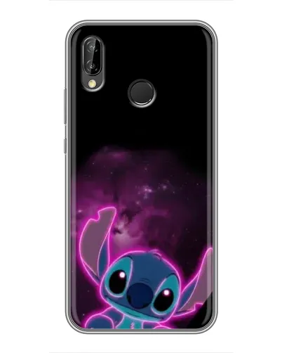 Чехол для Huawei Y9 2019 / Enjoy 9 Plus с картинкой «Неоновый Stitch»