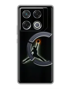 Чохол для Infinix GT 20 Pro з картинкою «Jordan Gradient Logo» Чохол для Infinix GT 20 Pro з картинкою «Jordan Gradient Logo»
