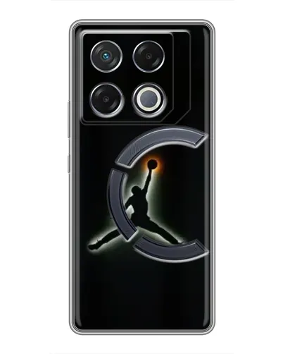 Чехол для Infinix GT 20 Pro с картинкой «Jordan Gradient Logo» Чехол для Infinix GT 20 Pro с картинкой «Jordan Gradient Logo»