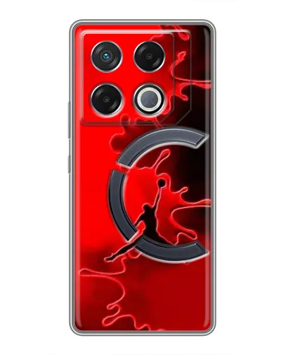 Чехол для Infinix GT 20 Pro с картинкой «Jordan Red Smoke» Чехол для Infinix GT 20 Pro с картинкой «Jordan Red Smoke»
