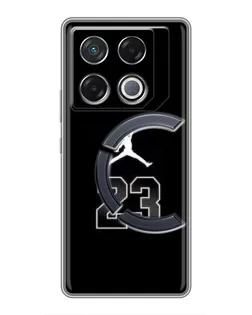 Чехол для Infinix GT 20 Pro с картинкой «Jordan Flight 23» Чехол для Infinix GT 20 Pro с картинкой «Jordan Flight 23»