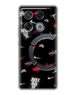 Чехол для Infinix GT 20 Pro с картинкой «Nike Mix Pattern» Чехол для Infinix GT 20 Pro с картинкой «Nike Mix Pattern»