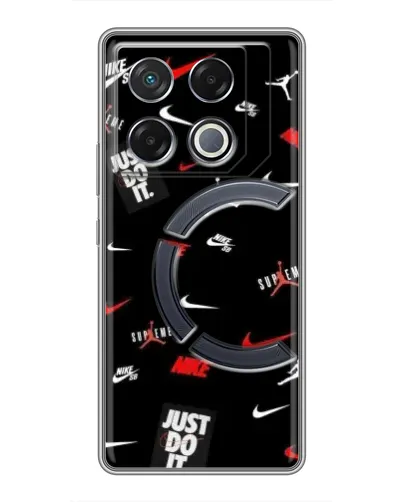 Чехол для Infinix GT 20 Pro с картинкой «Nike Mix Pattern» Чехол для Infinix GT 20 Pro с картинкой «Nike Mix Pattern»