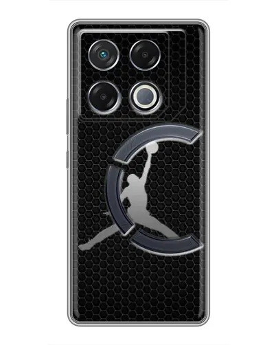 Чехол для Infinix GT 20 Pro с картинкой «Jordan Dark Carbon» Чехол для Infinix GT 20 Pro с картинкой «Jordan Dark Carbon»