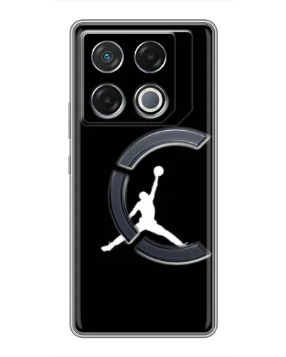 Чехол для Infinix GT 20 Pro с картинкой «Jordan Silhouette» Чехол для Infinix GT 20 Pro с картинкой «Jordan Silhouette»