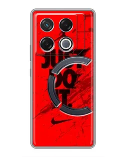 Чехол для Infinix GT 20 Pro с картинкой «Nike Just Do It» Чехол для Infinix GT 20 Pro с картинкой «Nike Just Do It»