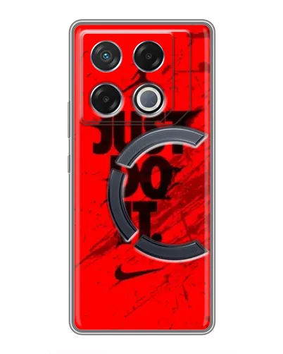 Чехол для Infinix GT 20 Pro с картинкой «Nike Just Do It» Чехол для Infinix GT 20 Pro с картинкой «Nike Just Do It»