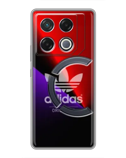 Чехол для Infinix GT 20 Pro с картинкой «Adidas Red Neon» Чехол для Infinix GT 20 Pro с картинкой «Adidas Red Neon»