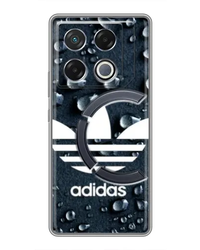 Чехол для Infinix GT 20 Pro с картинкой «Adidas Trefoil Blue» Чехол для Infinix GT 20 Pro с картинкой «Adidas Trefoil Blue»