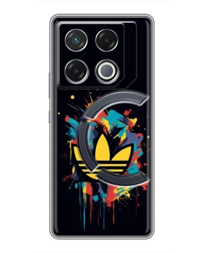 Чехол для Infinix GT 20 Pro с картинкой «Adidas Splash» Чехол для Infinix GT 20 Pro с картинкой «Adidas Splash»
