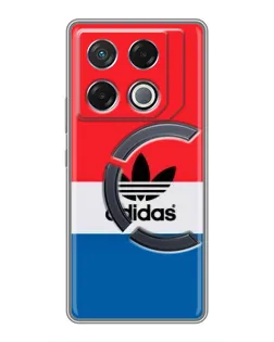 Чехол для Infinix GT 20 Pro с картинкой «Ретро блоки Adidas» Чехол для Infinix GT 20 Pro с картинкой «Ретро блоки Adidas»