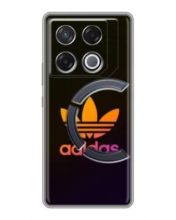 Чехол для Infinix GT 20 Pro с картинкой «Градиент Adidas» Чехол для Infinix GT 20 Pro с картинкой «Градиент Adidas»