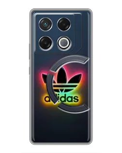 Чехол для Infinix GT 20 Pro с картинкой «Неоновый Adidas» Чехол для Infinix GT 20 Pro с картинкой «Неоновый Adidas»
