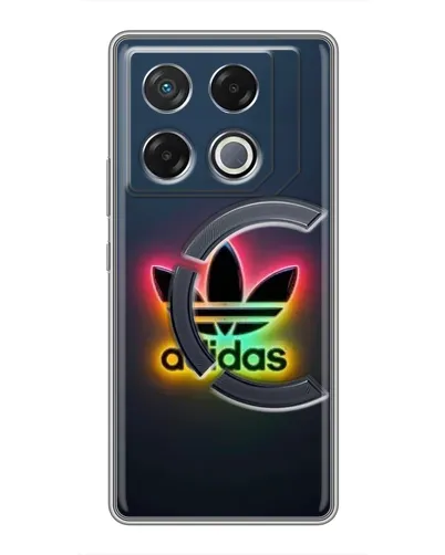 Чехол для Infinix GT 20 Pro с картинкой «Неоновый Adidas» Чехол для Infinix GT 20 Pro с картинкой «Неоновый Adidas»