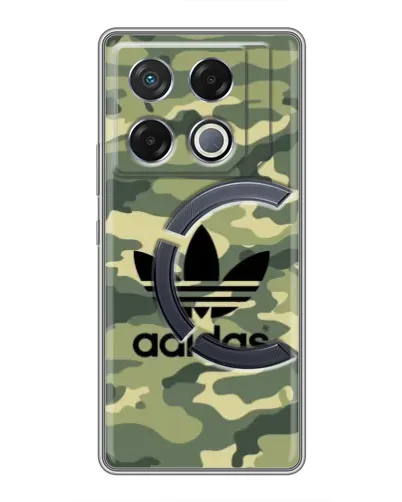 Чехол для Infinix GT 20 Pro с картинкой «Милитари стиль Adidas» Чехол для Infinix GT 20 Pro с картинкой «Милитари стиль Adidas»
