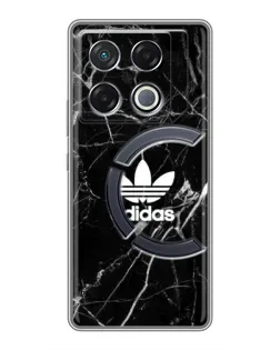 Чехол для Infinix GT 20 Pro с картинкой «Белый мрамор Adidas» Чехол для Infinix GT 20 Pro с картинкой «Белый мрамор Adidas»