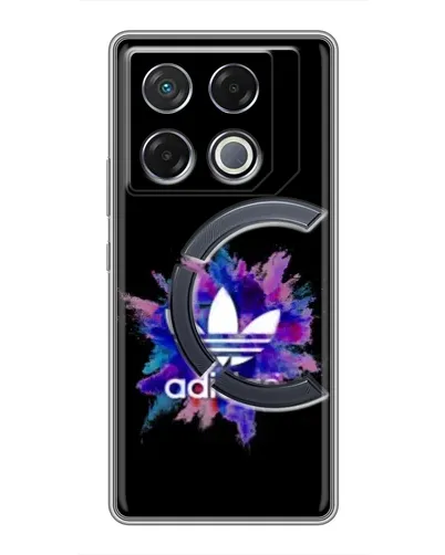 Чехол для Infinix GT 20 Pro с картинкой «Взрыв красок Adidas» Чехол для Infinix GT 20 Pro с картинкой «Взрыв красок Adidas»