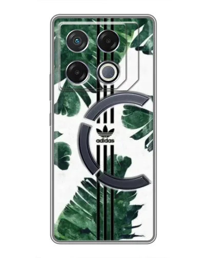 Чехол для Infinix GT 20 Pro с картинкой «Пальмовые листья адидас» Чехол для Infinix GT 20 Pro с картинкой «Пальмовые листья адидас»
