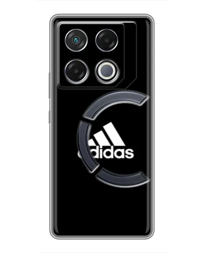 Чехол для Infinix GT 20 Pro с картинкой «Черная классика Adidas» Чехол для Infinix GT 20 Pro с картинкой «Черная классика Adidas»