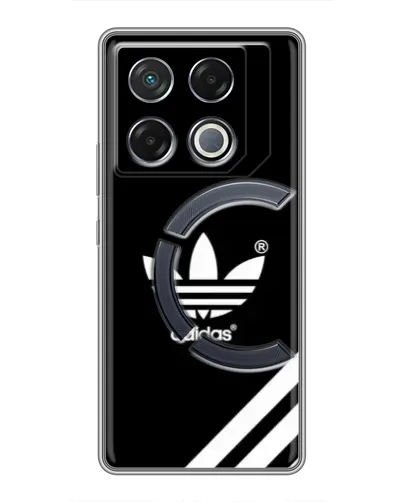 Чехол для Infinix GT 20 Pro с картинкой «Adidas с диагональными полосами» Чехол для Infinix GT 20 Pro с картинкой «Adidas с диагональными полосами»