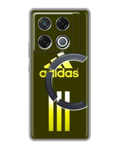 Чехол для Infinix GT 20 Pro с картинкой «Оливковый градиент Adidas» Чехол для Infinix GT 20 Pro с картинкой «Оливковый градиент Adidas»
