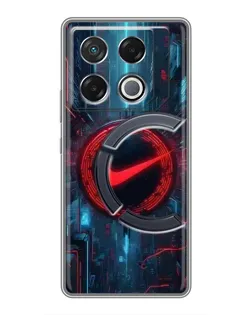 Чехол для Infinix GT 20 Pro с картинкой «Техногенный стиль Nike» Чехол для Infinix GT 20 Pro с картинкой «Техногенный стиль Nike»