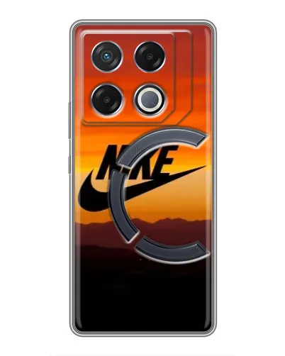 Чехол для Infinix GT 20 Pro с картинкой «Nike — вечерний горизонт»