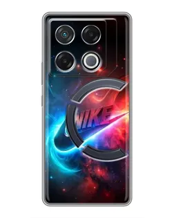 Чехол для Infinix GT 20 Pro с картинкой «Огненный логотип Nike» Чехол для Infinix GT 20 Pro с картинкой «Огненный логотип Nike»