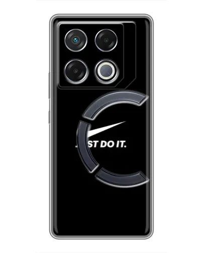 Чехол для Infinix GT 20 Pro с картинкой «Минимализм от Nike»