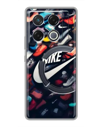Чехол для Infinix GT 20 Pro с картинкой «Коллекция кроссовок Nike»