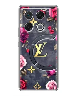Чехол для Infinix GT 20 Pro с картинкой «Цветочный Louis Vuitton»