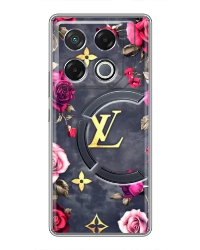 Чехол для Infinix GT 20 Pro с картинкой «Цветочный Louis Vuitton»