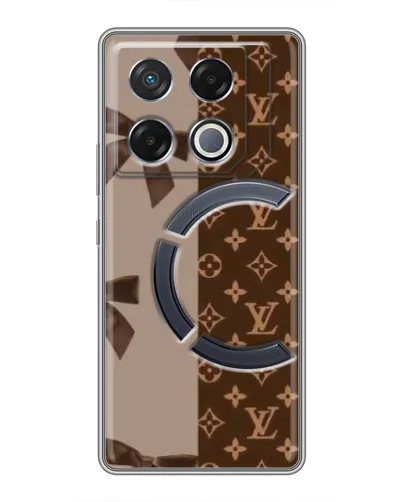 Чехол для Infinix GT 20 Pro с картинкой «Louis Vuitton — банты»