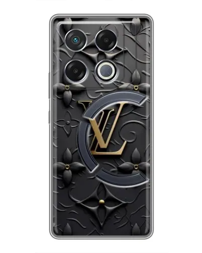 Чехол для Infinix GT 20 Pro с картинкой «Кожаная текстура LV»