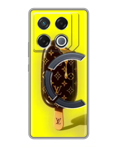Чехол для Infinix GT 20 Pro с картинкой «Мороженое от LV»