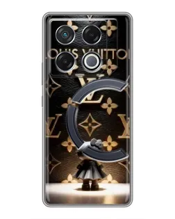 Чехол для Infinix GT 20 Pro с картинкой «Монограмма с фигурой»
