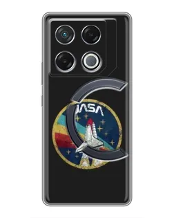 Чохол для Infinix GT 20 Pro з картинкою «NASA — емблема місії» Чохол для Infinix GT 20 Pro з картинкою «NASA — емблема місії»