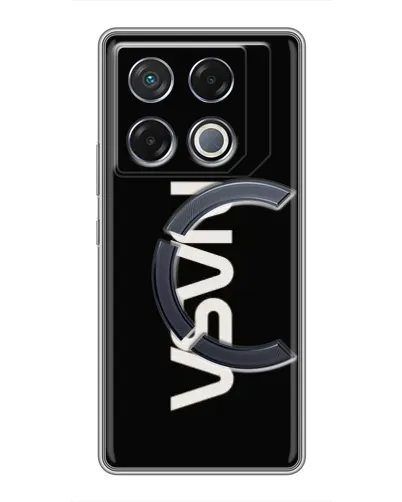 Чехол для Infinix GT 20 Pro с картинкой «NASA — вертикальный логотип» Чехол для Infinix GT 20 Pro с картинкой «NASA — вертикальный логотип»