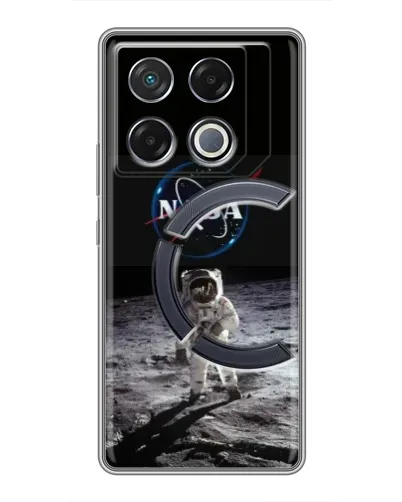 Чехол для Infinix GT 20 Pro с картинкой «Астронавт на Луне» Чехол для Infinix GT 20 Pro с картинкой «Астронавт на Луне»