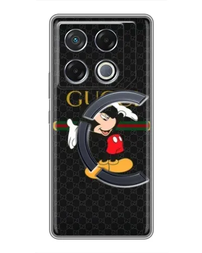 Чехол для Infinix GT 20 Pro с картинкой «Микки Маус Gucci»