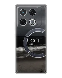 Чехол для Infinix GT 20 Pro с картинкой «Gucci — морской прибой»