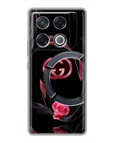 Чехол для Infinix GT 20 Pro с картинкой «Gucci — неоновая роза»