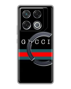 Чехол для Infinix GT 20 Pro с картинкой «Gucci — красный пояс»