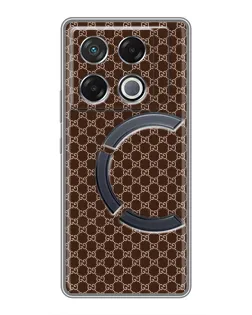 Чехол для Infinix GT 20 Pro с картинкой «Gucci — шоколадная сетка»